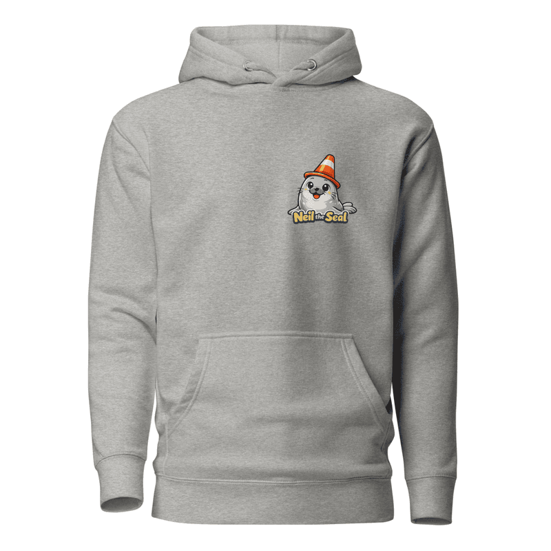Neil Hoodie — Carbon Grey