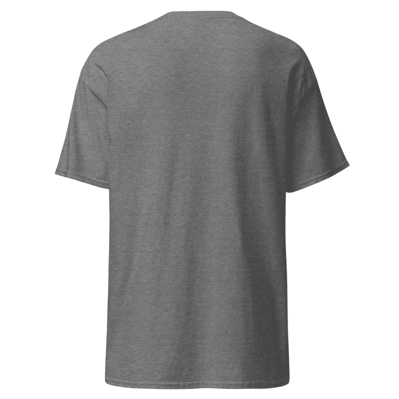 Neil with Cone Unisex classic tee — Graphite Heather