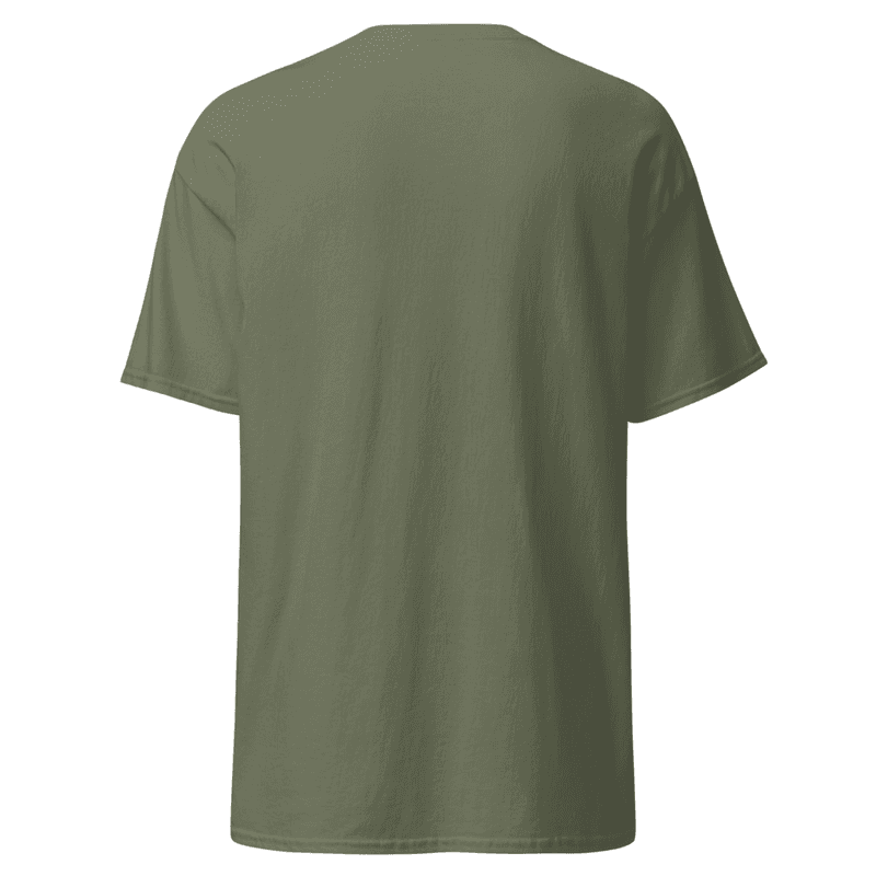 Neil with Cone Unisex classic tee — Military Green
